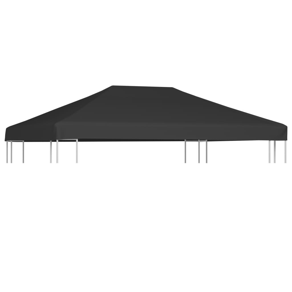 Copertura Superiore per Gazebo 310 g/m² 4x3m Grigiacod mxl 72994