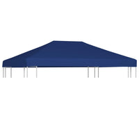 Copertura Superiore per Gazebo 310 g/m² 4x3 m Blu cod mxl 69784