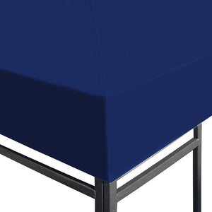 Copertura Superiore per Gazebo 310 g/m² 4x3 m Blu cod mxl 69784