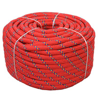 Corda Nautica in Polipropilene 18 mm 50 m Rosso