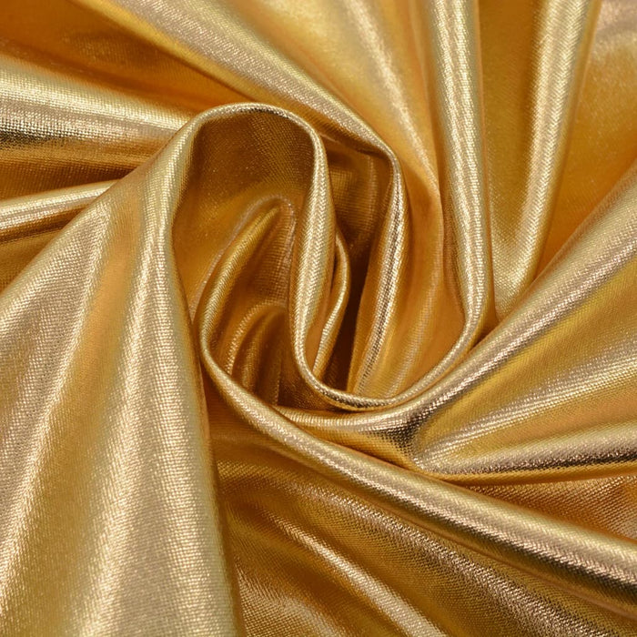 Coprisedia 6 pz in Elasticizzato Oro 133558