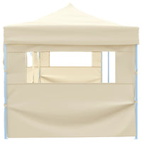 Tenda Pieghevole Pop-Up con 5 Pareti Laterali 3x9 m Crema cod mxl 66284