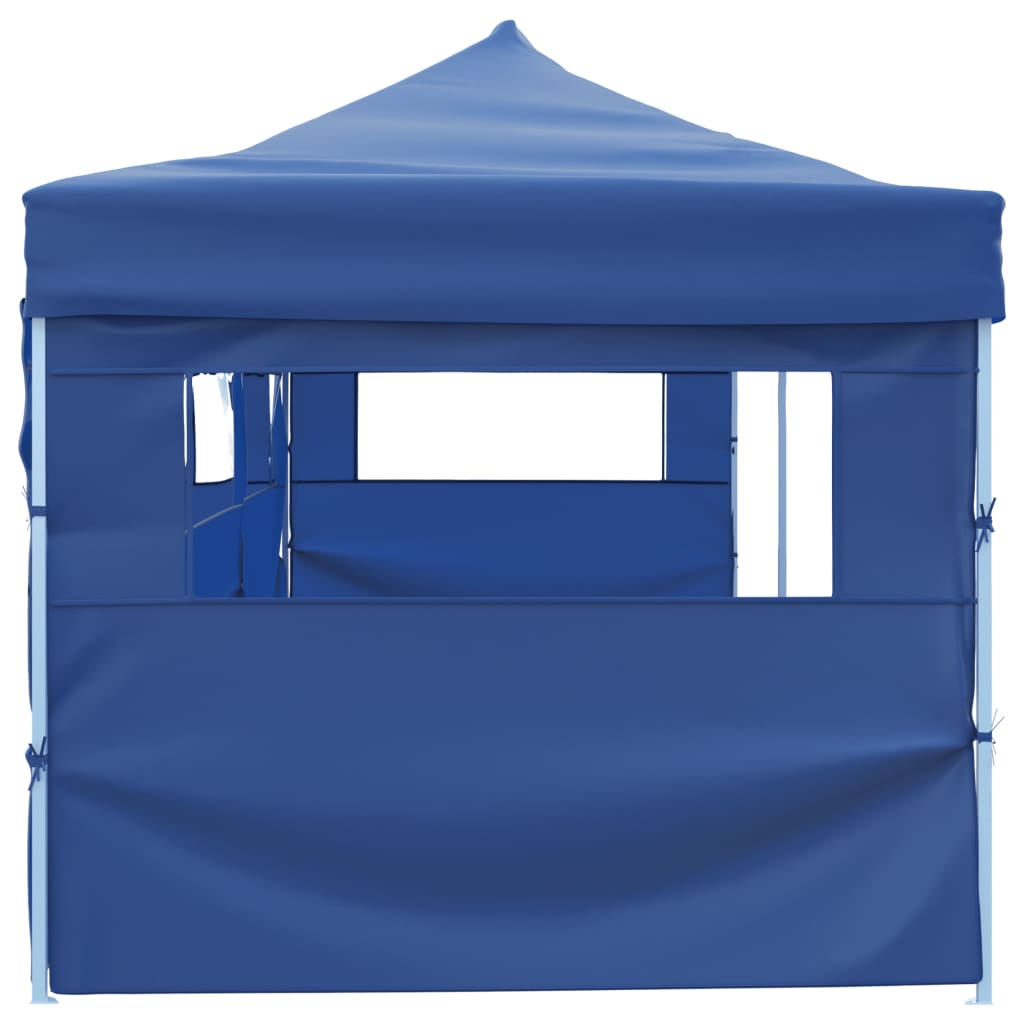 Tenda Pieghevole Pop-Up con 5 Pareti Laterali 3x9 m Blu cod mxl 57559