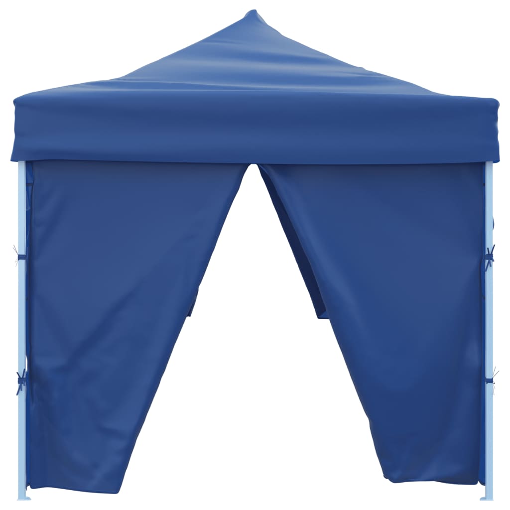 Tenda Pieghevole Pop-Up con 8 Pareti Laterali 3x9 m Blu cod mxl 65997