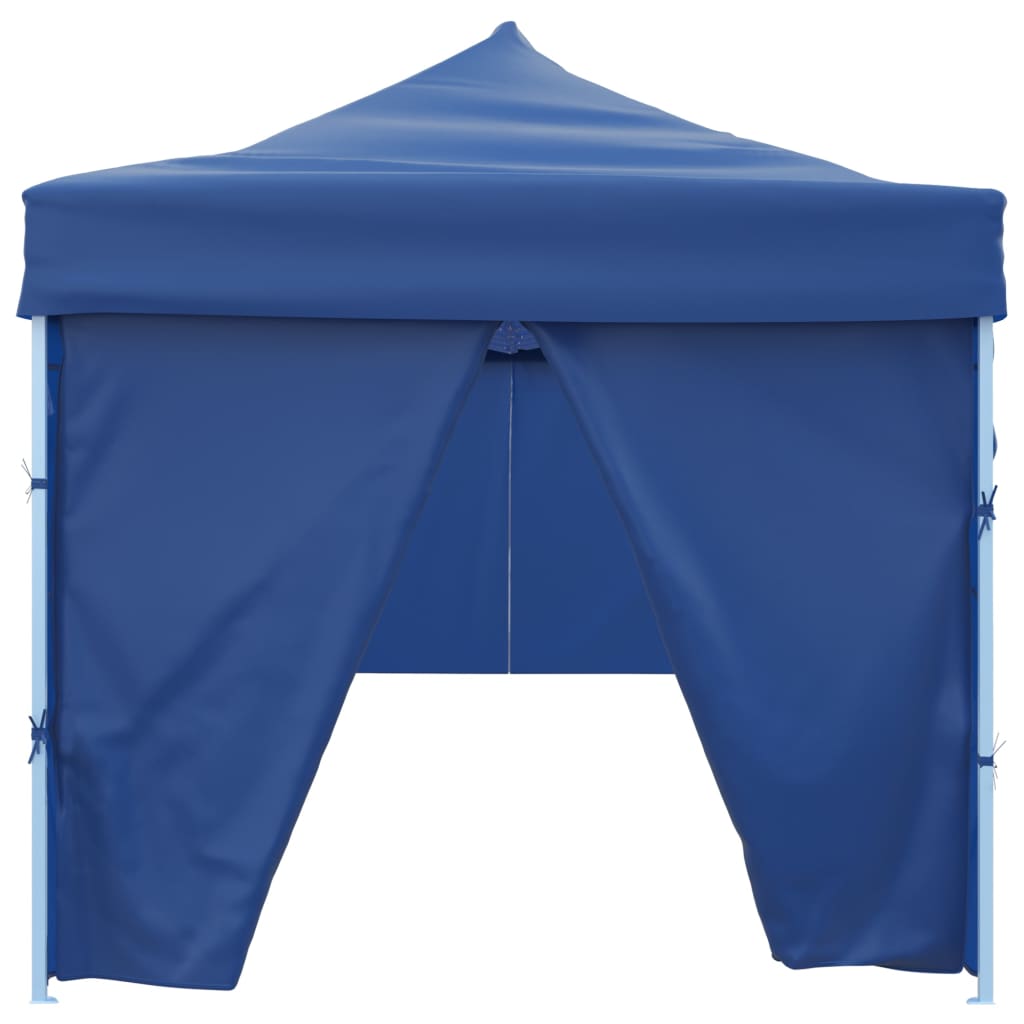 Tenda Pieghevole Pop-Up con 8 Pareti Laterali 3x9 m Blu cod mxl 65997