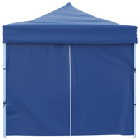 Tenda Pieghevole Pop-Up con 8 Pareti Laterali 3x9 m Blu cod mxl 65997