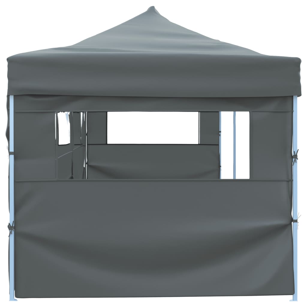 Tenda Pieghevole Pop-Up con 5 Pareti Laterali 3x9 m Antracite cod mxl 66348