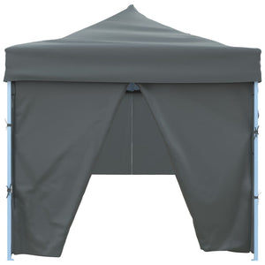 Tenda Pieghevole Pop-Up con 8 Pareti Laterali 3x9 m Antracite cod mxl 63760