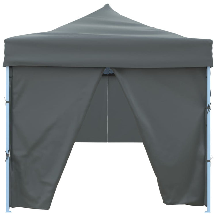 Tenda Pieghevole Pop-Up con 8 Pareti Laterali 3x9 m Antracite cod mxl 63760