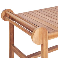 Tavolino da Caffè 100x50x45 cm in Massello di Teak cod mxl 5960