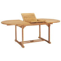 Tavolo da Pranzo Allungabile 150-200x100x75 cm Massello di Teak 44675