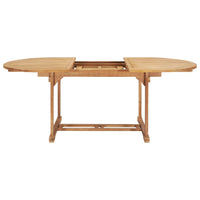 Tavolo da Pranzo Allungabile 150-200x100x75 cm Massello di Teak 44675