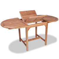 Set da Pranzo da Giardino 7 pz in Legno Massello di Teak 44685