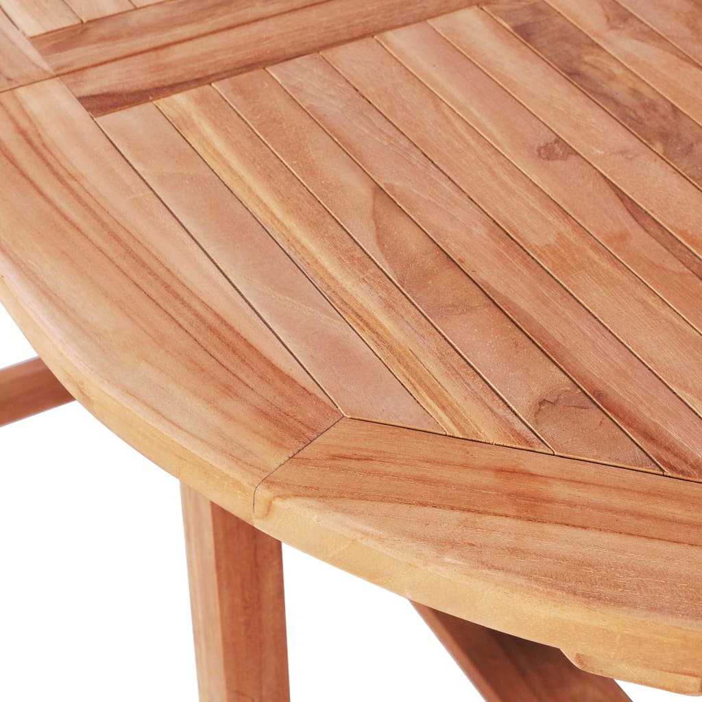 Set da Pranzo da Giardino 7 pz in Legno Massello di Teak 44685