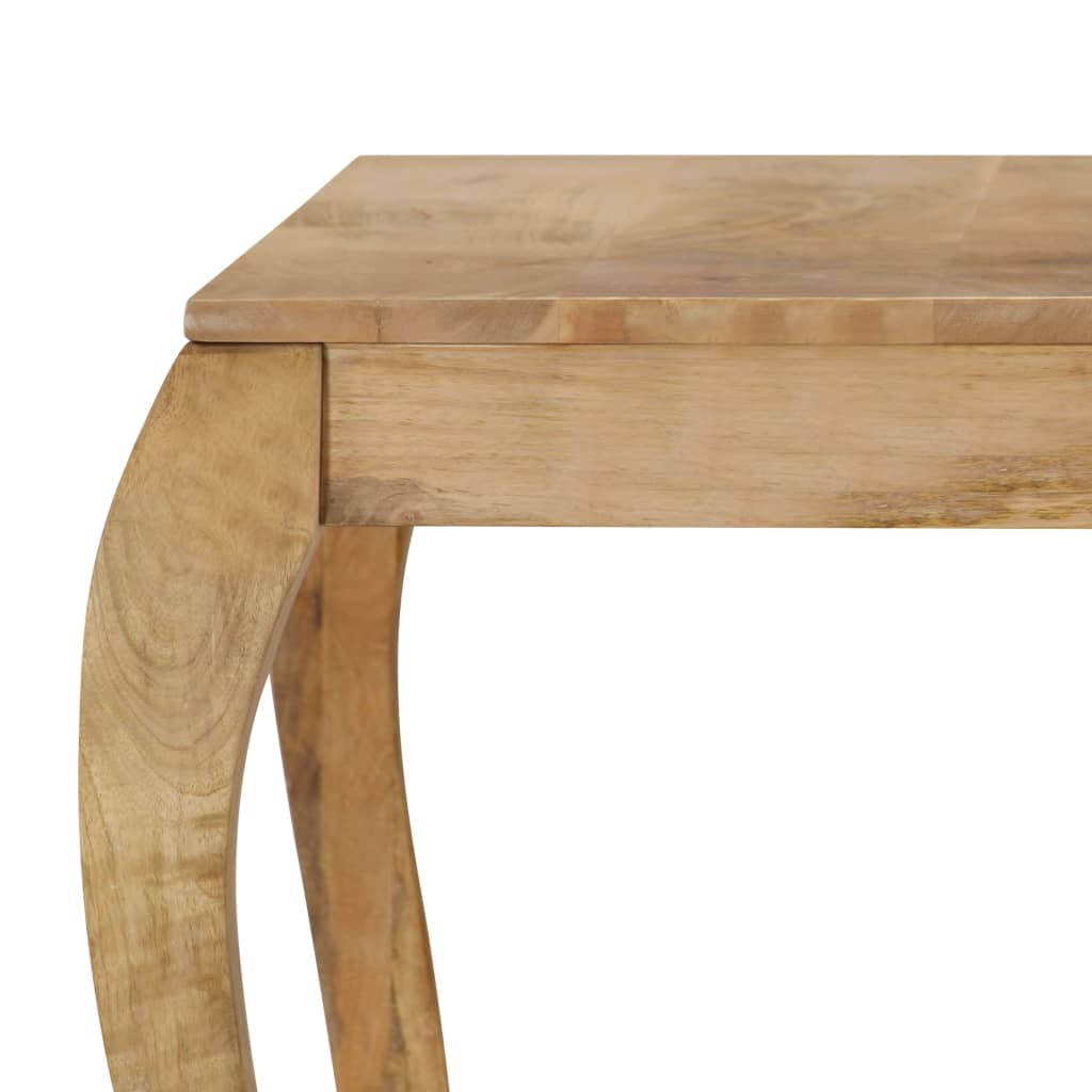 Tavolo da Pranzo in Legno Massello di Mango 118x60x76cm 247113