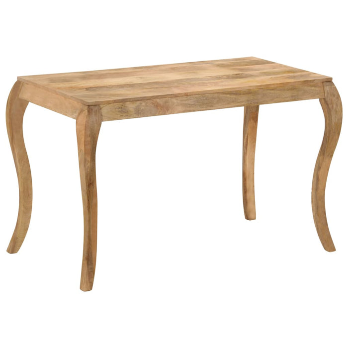 Tavolo da Pranzo in Legno Massello di Mango 118x60x76cm 247113