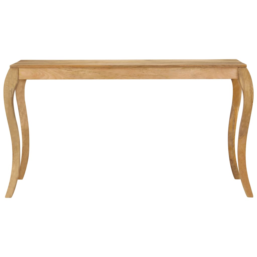 Tavolo da Pranzo in Legno Massello di Mango 135x75x76cm 247114