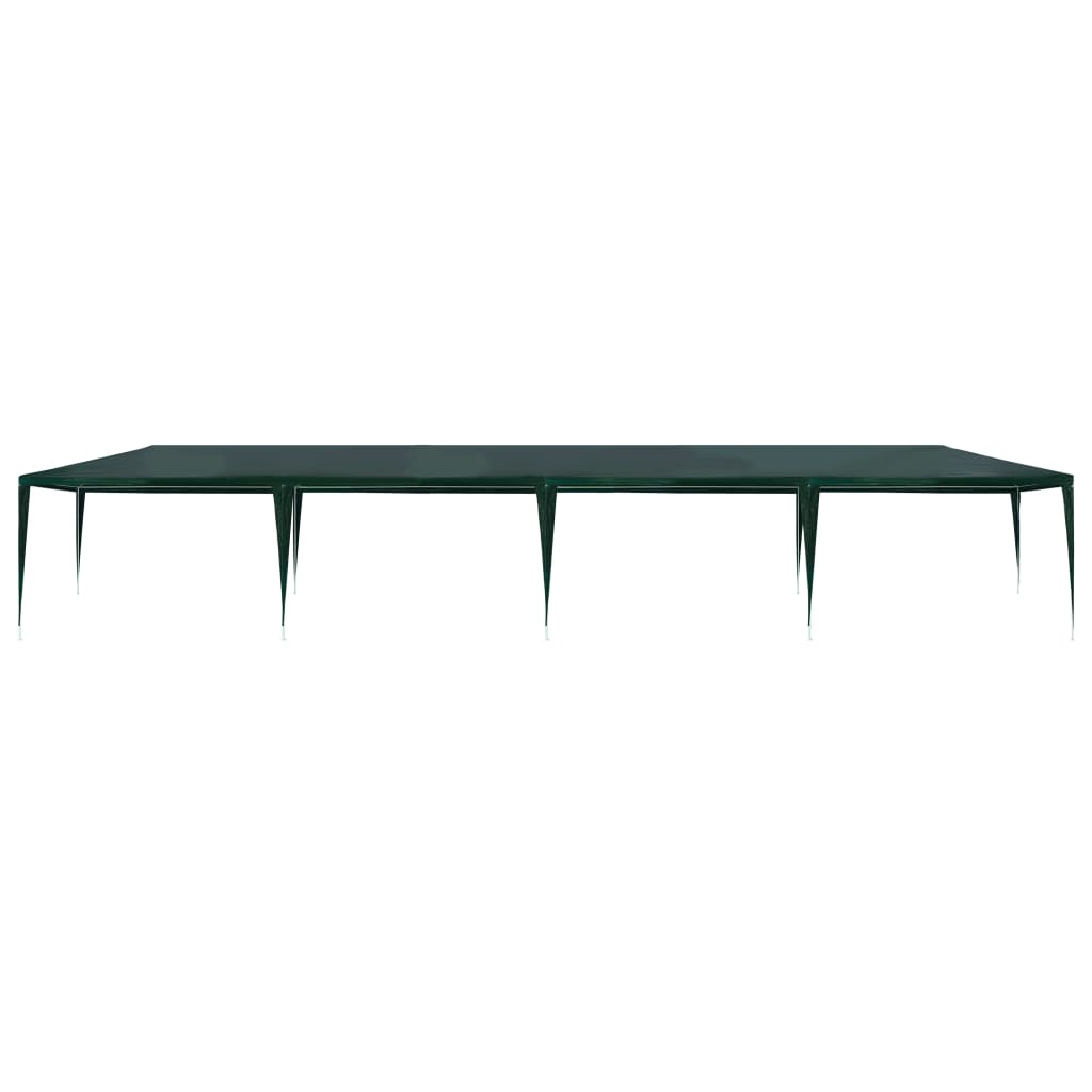 Tendone per Feste 3x12 m in PE Verde 45095