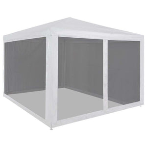 Tenda per Feste con 4 Pareti Laterali in Rete 3x3 m cod mxl 66159