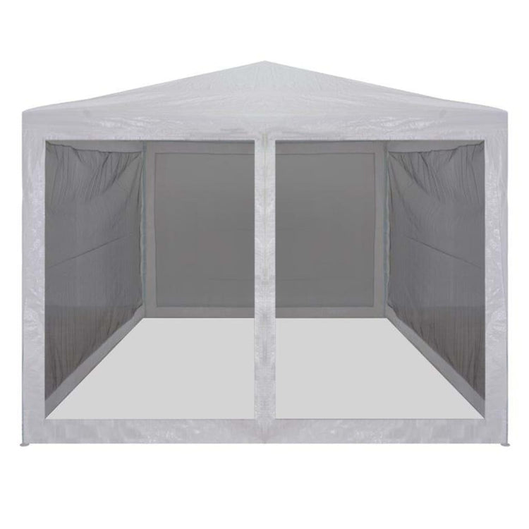 Tenda per Feste con 4 Pareti Laterali in Rete 3x3 m cod mxl 66159