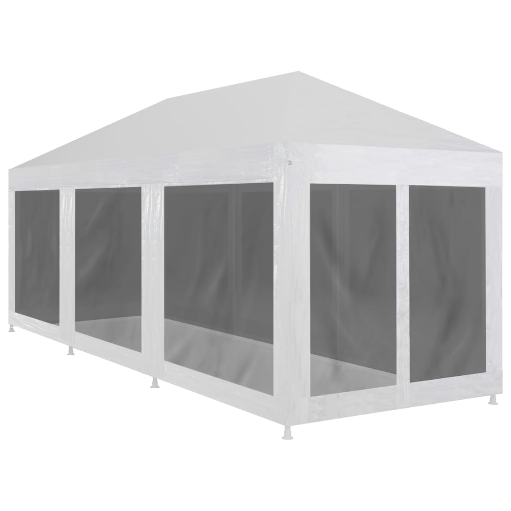 Tenda per Feste con 8 Pareti in Rete 9x3 m cod mxl 66299