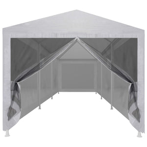 Tenda per Feste con 8 Pareti in Rete 9x3 m cod mxl 66299