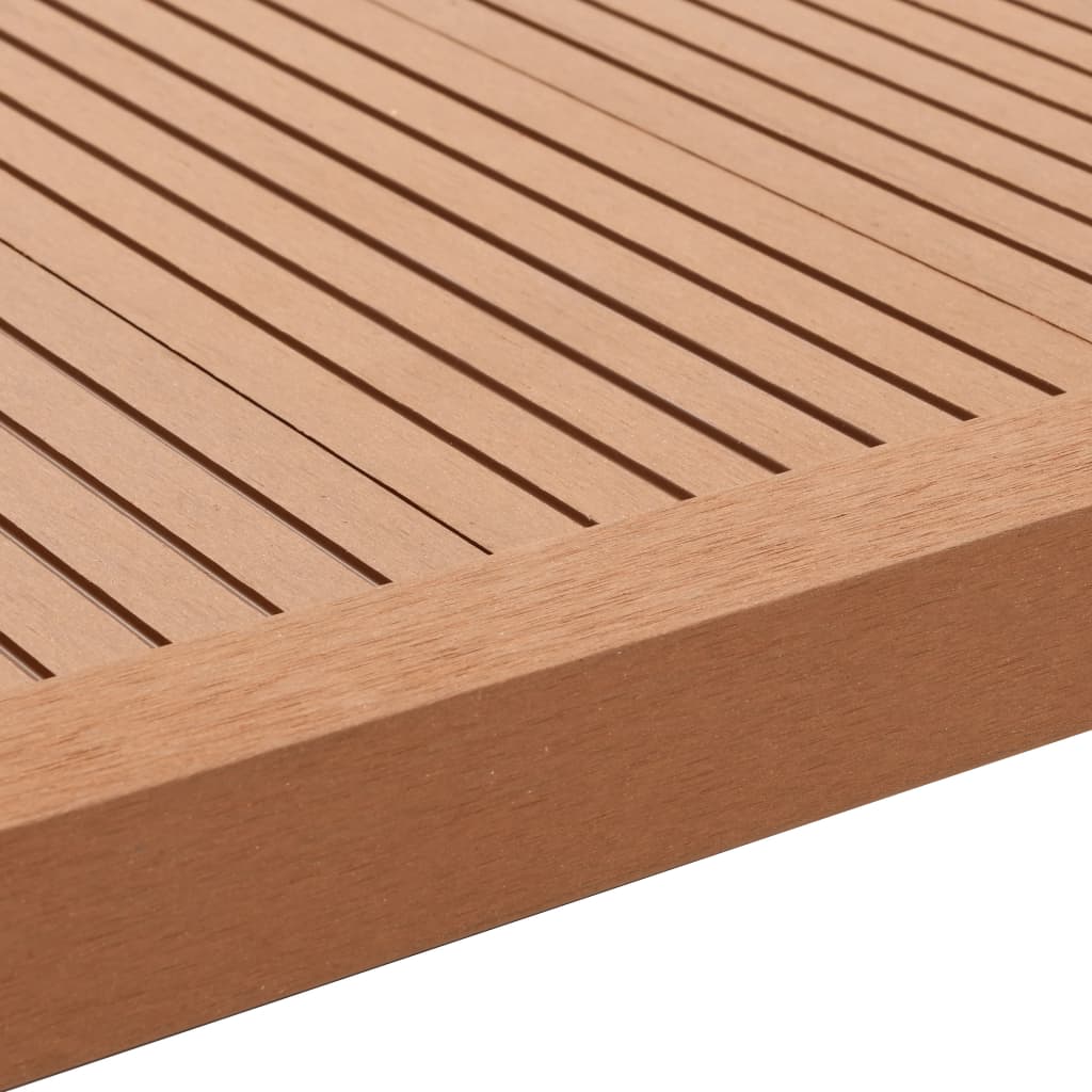 Profili Angolari per Decking in WPC  5pz 170cm Marrone Chiaro cod mxl 51108