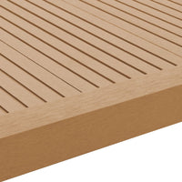 Profili Angolari per Bordi 5 pz in WPC 170 cm Color Teak