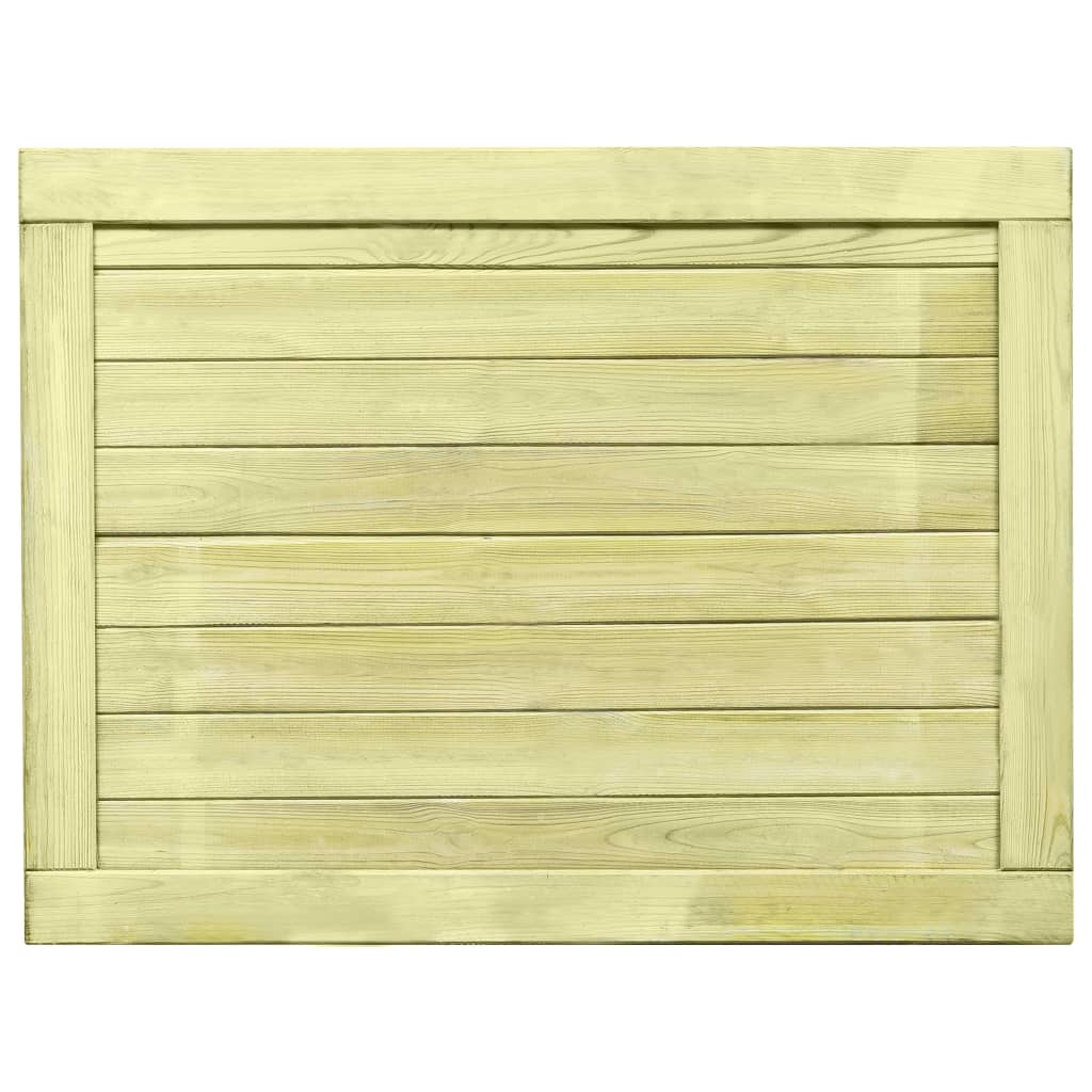 Cancello per Steccato in Legno di Pino Impregnato 75x100 cm cod mxl 40245