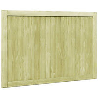 Cancelli da Giardino 2 pz in Legno di Pino Impregnato 300x100cm 45339