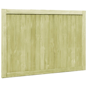 Cancelli da Giardino 2 pz in Legno di Pino Impregnato 300x100cm 45339