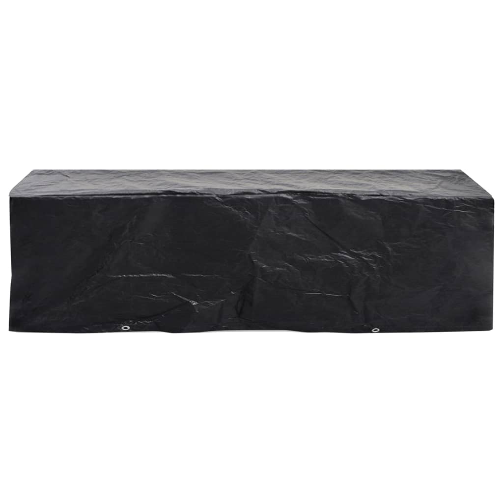 Copertura per Lettino Prendisole con 8 Occhielli 218x77x55 cm 45124