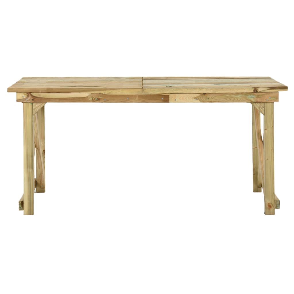 Tavolo da Giardino 160x79x75 cm in Legno cod mxl 34523