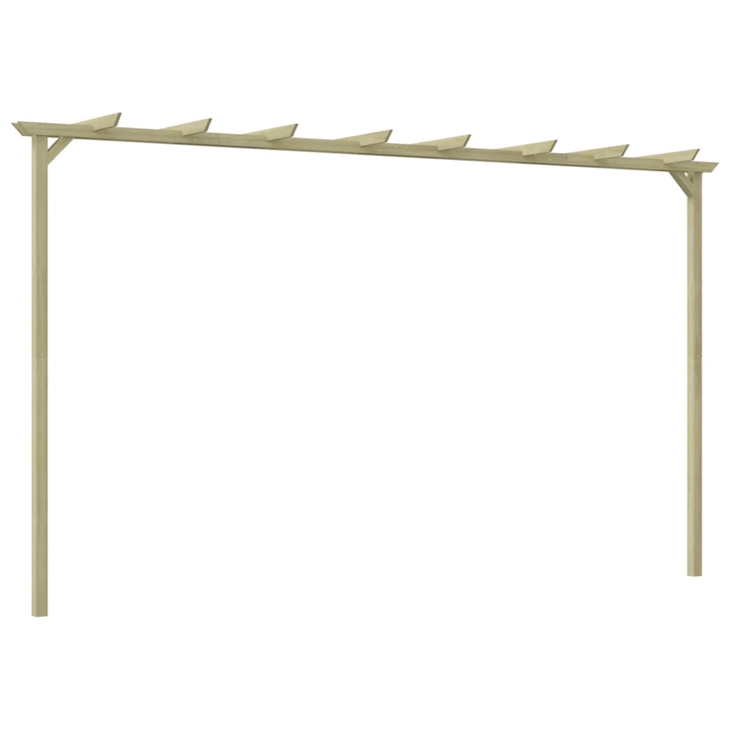 Pergola da Giardino Legno di Pino Impregnato 360x200x60 cm 44924