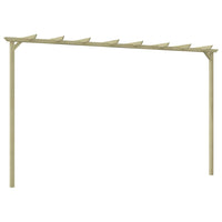 Pergola da Giardino Legno di Pino Impregnato 360x200x60 cm 44924