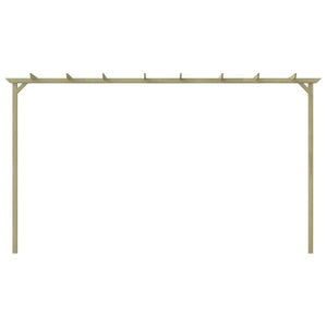 Pergola da Giardino Legno di Pino Impregnato 360x200x60 cmcod mxl 106974