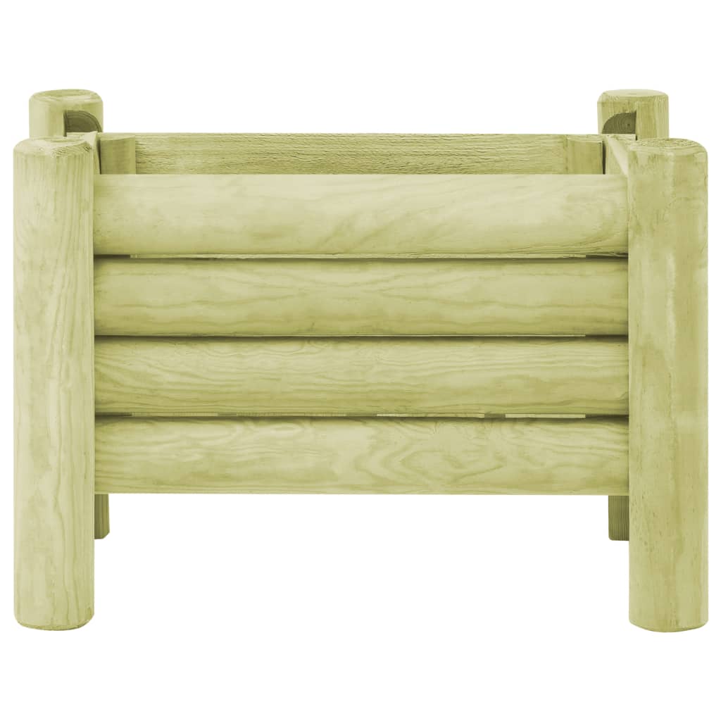 Letto Rialzato da Giardino Legno di Pino Impregnato 60x40x42 cm cod mxl 66848