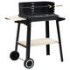 Barbecue Mobile a Carbonella con Ruote cod mxl 24828