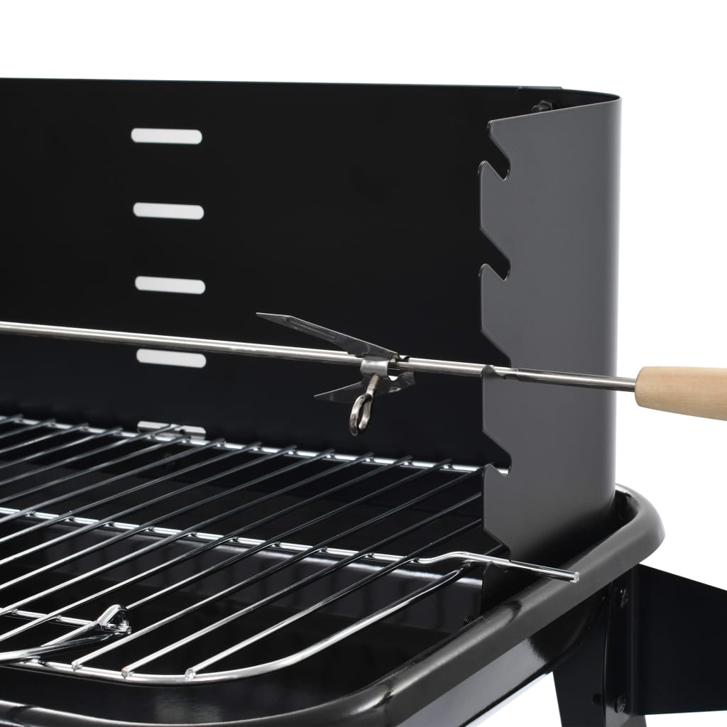 Barbecue Mobile a Carbonella con Ruote 45367