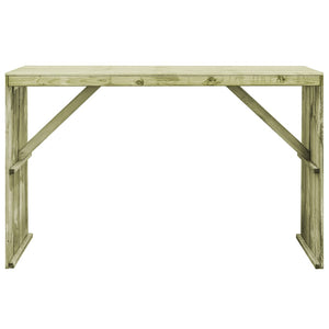 Tavolo da Bar 170x60x110 cm in Legno di Pino Impregnato cod mxl 34286