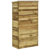 Capanno Attrezzi da Giardino in Legno di Pino 85x48x177cm cod mxl 65902