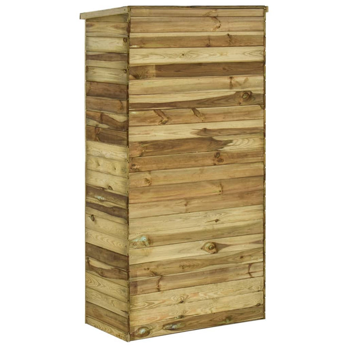 Capanno Attrezzi da Giardino in Legno di Pino 85x48x177cm cod mxl 65902