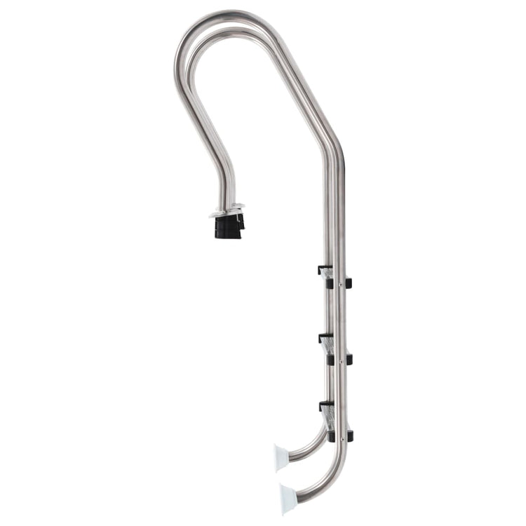 Scaletta per Piscina 3 Gradini in Acciaio Inox 304 120 cm cod mxl 40447