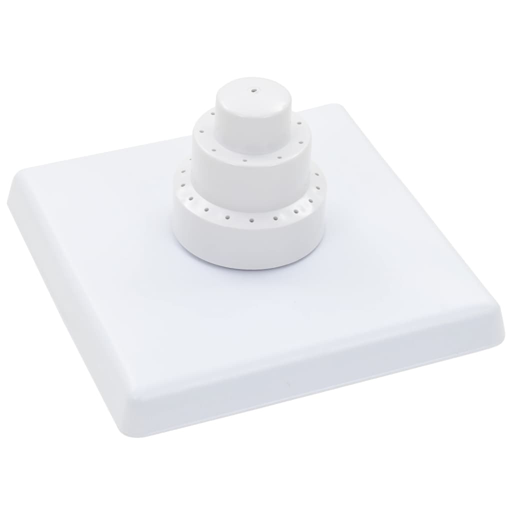 Fontana da Piscina 13 pz Bianco 91743