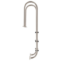 Scaletta per Piscina 3 Gradini in Acciaio Inox 304 120 cm cod mxl 41600