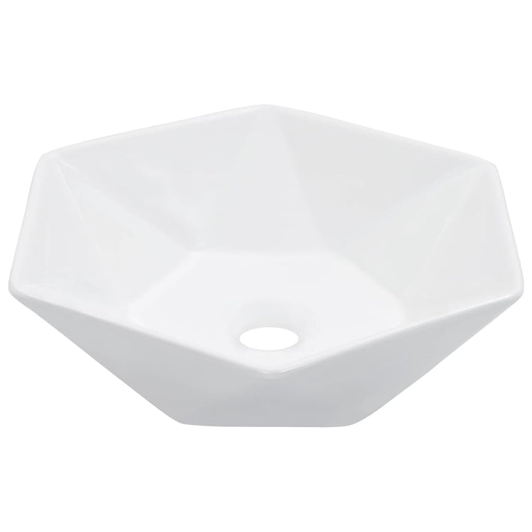 Lavandino 41x36,5x12 cm in Ceramica Bianco cod mxl 40129