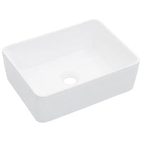 Lavandino 40x30x13 cm in Ceramica Bianco cod mxl 50547