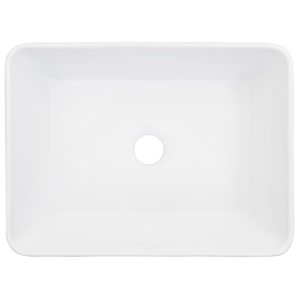 Lavandino 40x30x13 cm in Ceramica Bianco cod mxl 50547