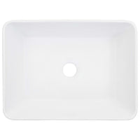 Lavandino 40x30x13 cm in Ceramica Bianco cod mxl 50547