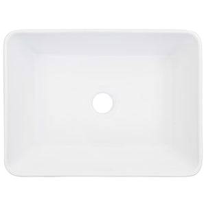 Lavandino 40x30x13 cm in Ceramica Bianco cod mxl 50547